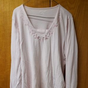 Long sleeve blouse